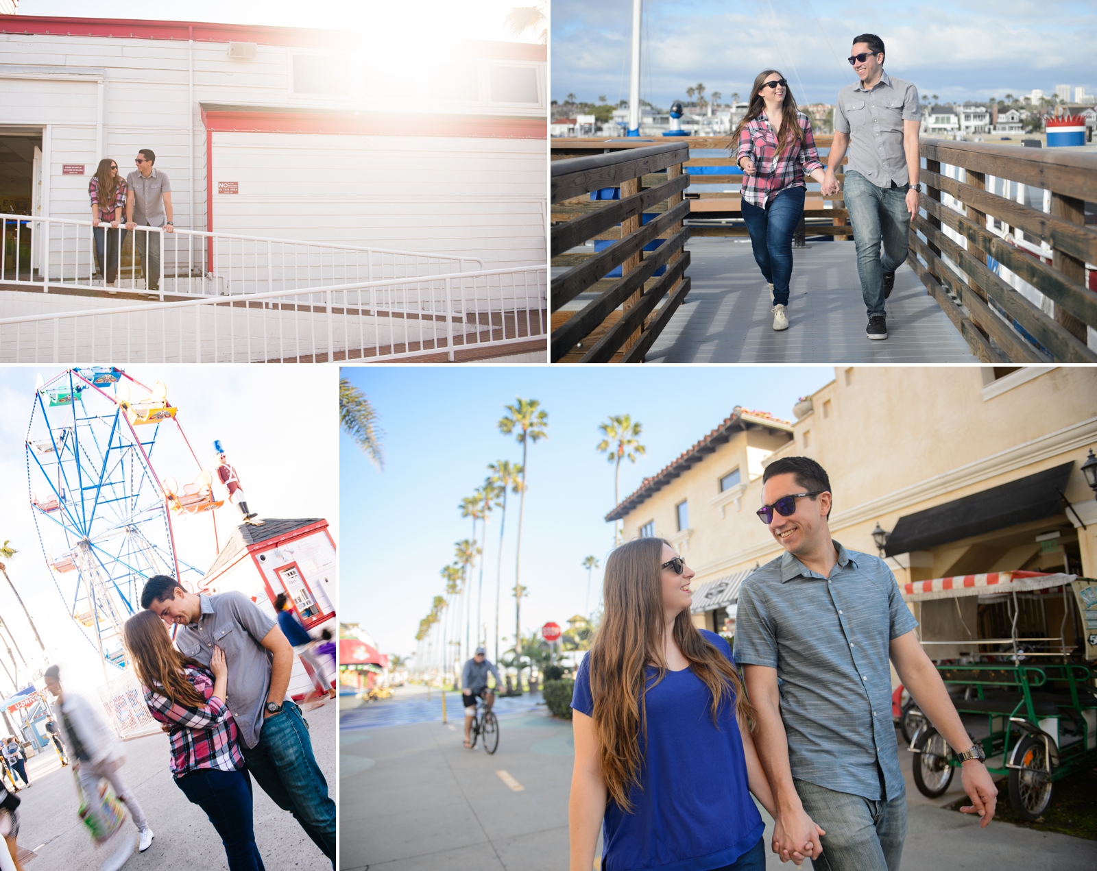 adventure session, beach engagement session, laguna beach engagement session
